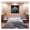 arte-tuo Topas Picture Frame | 40 x 50 cm | Glossy Black | Clear Acrylic Glass view 4