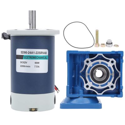 Mavaol Stainless Steel 90 W Gear Motor, 2200 RPM, Compact and Portable with Versatile Speed Control