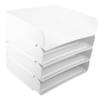 HOUDERCO Office Tray Organizer, Tiered Stackable Document Holder for Desk, White Paper Holder for Home and Office view 1