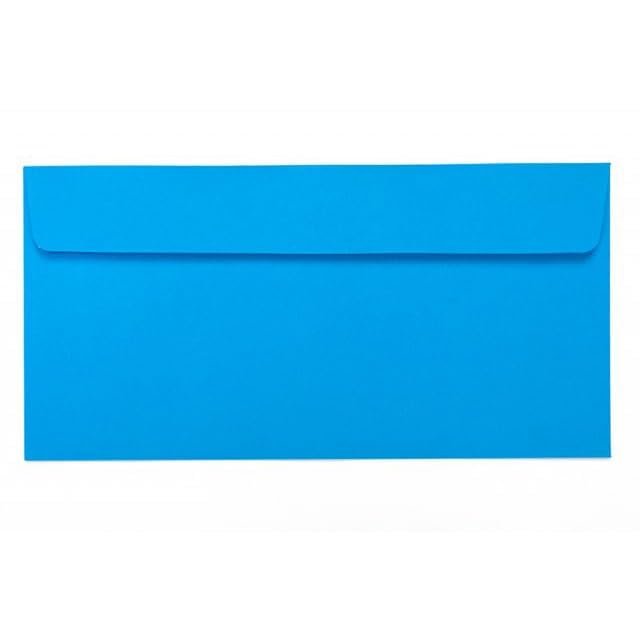 Kuvertwelt Envelopes, DIN Lang (220 x 110 mm), Self-Adhesive, Blue_1