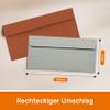 Kuvertwelt Envelopes, DIN Lang (220 x 110 mm), Self-Adhesive, Blue_1 view 3