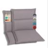 GO-DE Textil Garden Chair Cushions, Low-Back, Taupe, 2-Piece Set view 1