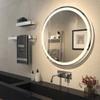 Vicco Lumos Bathroom Mirror with LED Lighting, White, 70 cm view 1