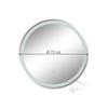 Vicco Lumos Bathroom Mirror with LED Lighting, White, 70 cm view 3