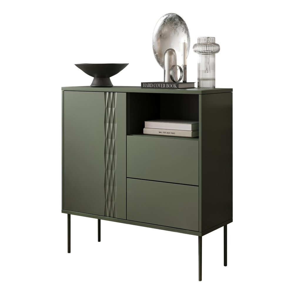 Mirjan24 Toderko 1D2S Sideboard, Green