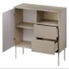 Mirjan24 Toderko 1D2S Sideboard, Green view 4