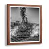 arte-tuo Topaz Picture Frame, 60 x 90 cm, Dark Walnut, Anti-Glare Synthetic Glass view 2