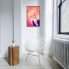 arte-tuo Topaz Picture Frame, 60 x 90 cm, Dark Walnut, Anti-Glare Synthetic Glass view 3