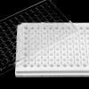 96-Hole Cell Culture Plate with Lid, White Plastic view 3