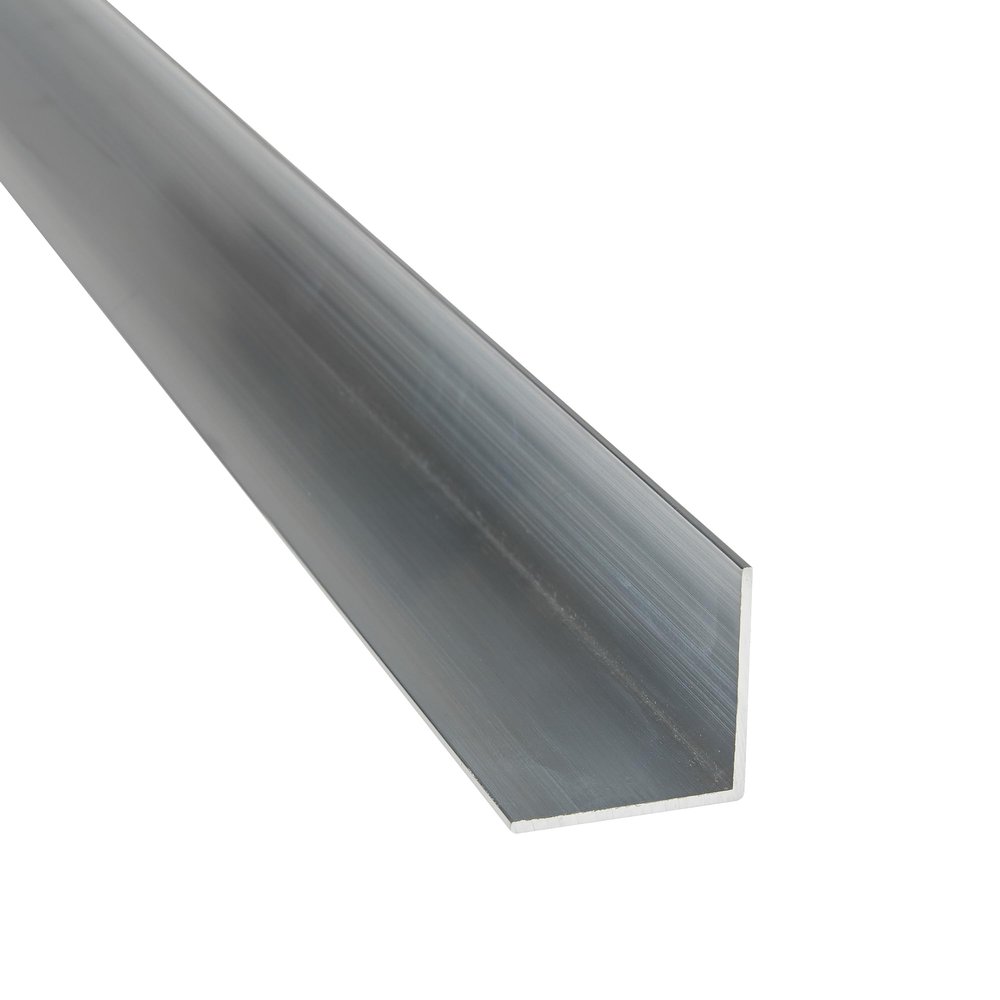 Aluminum Angle Profile | AlMgSi0.5 | EN AW-6060 | Mill Finish | 35 x 35 x 4 mm | Length: 2,000 ± 5 mm