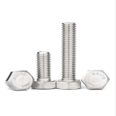 1–20 pcs M3–M12 DIN 933 316/A4 Stainless Steel Hex Head Screws, 8–100 mm (40 mm, M6, 5 pcs)