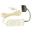 12V DC LED Transformer, 1–15W, 1.25A, Stabilized Voltage, 6-Way Mini-AMP Plug view 1