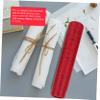 Extendable Art Tube for Posters, Documents, and Drawings, Red view 4