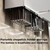 Jubepk Wall-Mounted Hanging Pot Rack, 130 cm, 17 cm, 19 cm view 4