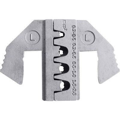 TOOLCRAFT TO-9627216 JPT Connector Crimp Die, 0.2 to 2.5 mm