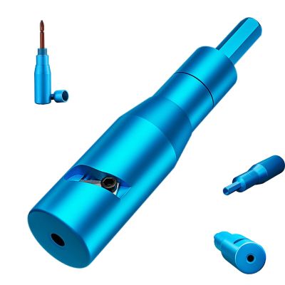 Multifunctional Electric Wire Stripper and Cutter for Stripping, Cutting, and Crimping, 0.9 x 0.9 x 4.3 in