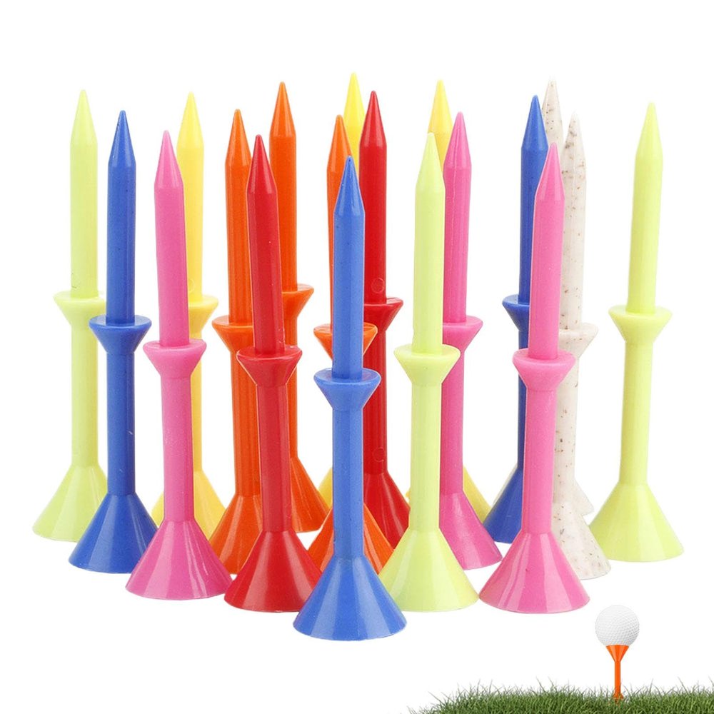 Long Golf Tees, Colorful Long Golf Tees, 127 x 8.2 cm