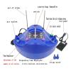 Electric Precision Balloon Pump with Digital Timer, Counter & Foot Switch (Blue) view 4