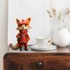 Resin Animal Figurines, 3D Cartoon Miniature Home Decor view 2