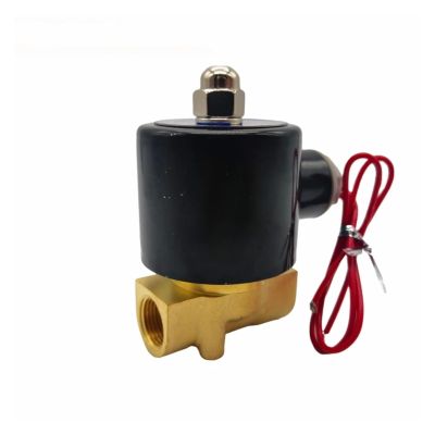 Normally Closed Brass Solenoid Valve, DN06/08/10/15/20/25, 1/4–1 in, 12/24/220 V