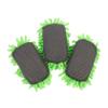 Pack of Chenille Whiteboard Erasers, Green Sponges view 1