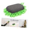 Pack of Chenille Whiteboard Erasers, Green Sponges view 2