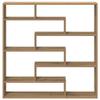 HEFZGDB 7-Compartment Cube Wall Shelf, Artisan Oak view 4