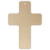 Christian Wooden Cross Shapes, 3 mm, Rounded Corners, 18 x 12.6 cm, 2 Holes, 10 Pieces view 2