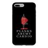 Case for iPhone 7 Plus/8 Plus PLANKS ARE MY CARDIO view 1
