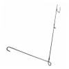 BAZEITFLOW Black Iron Garden Flag Holder, Weather-Resistant and Sturdy view 1