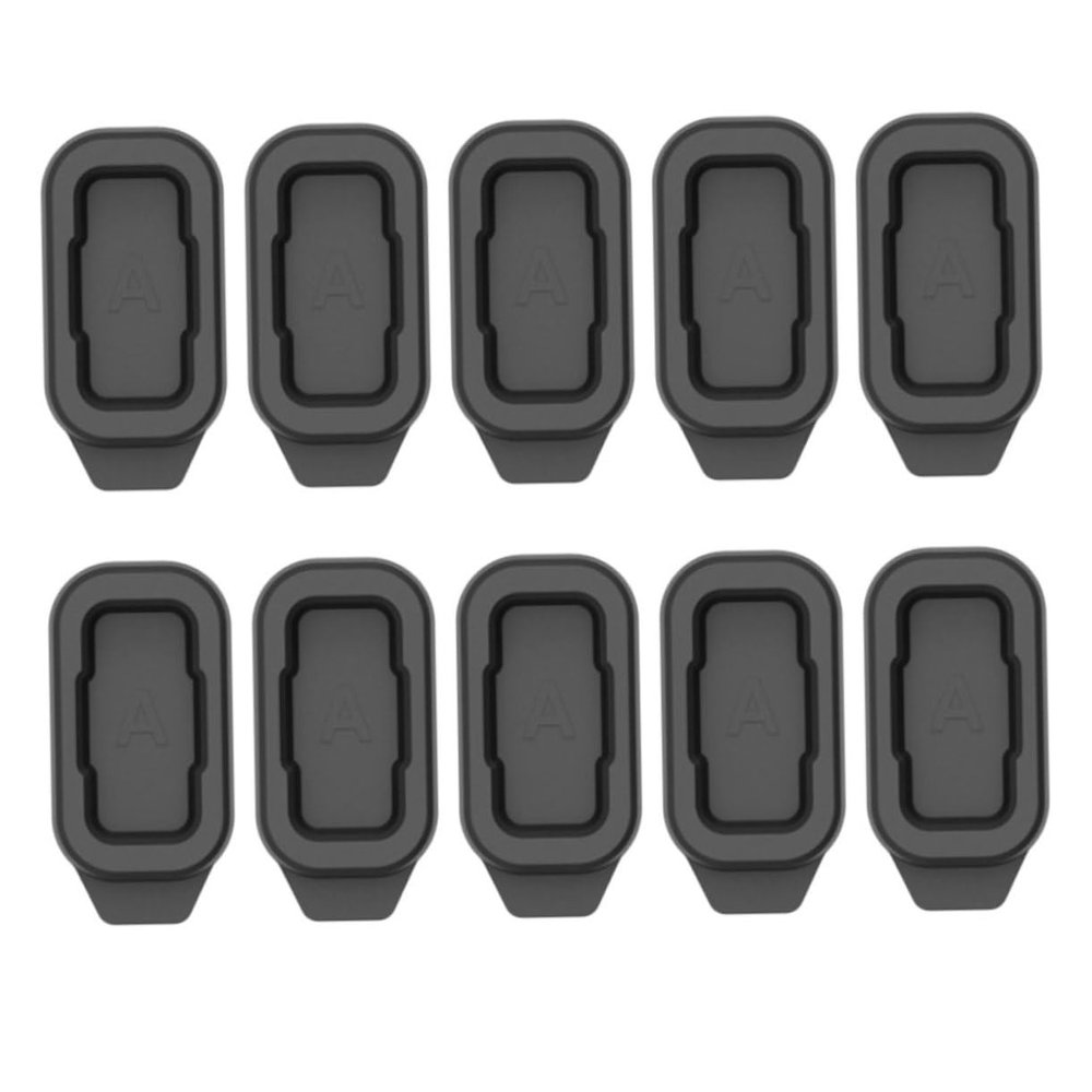 AUTSUPPL Watch Plugs for Pace2 Charging Port, 10-Pack, Black