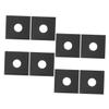 ERINGOGO Black PO Vinyl Record Sleeves, 8-Pack, Double-Layer Inner Sleeve Design, Antistatic view 1