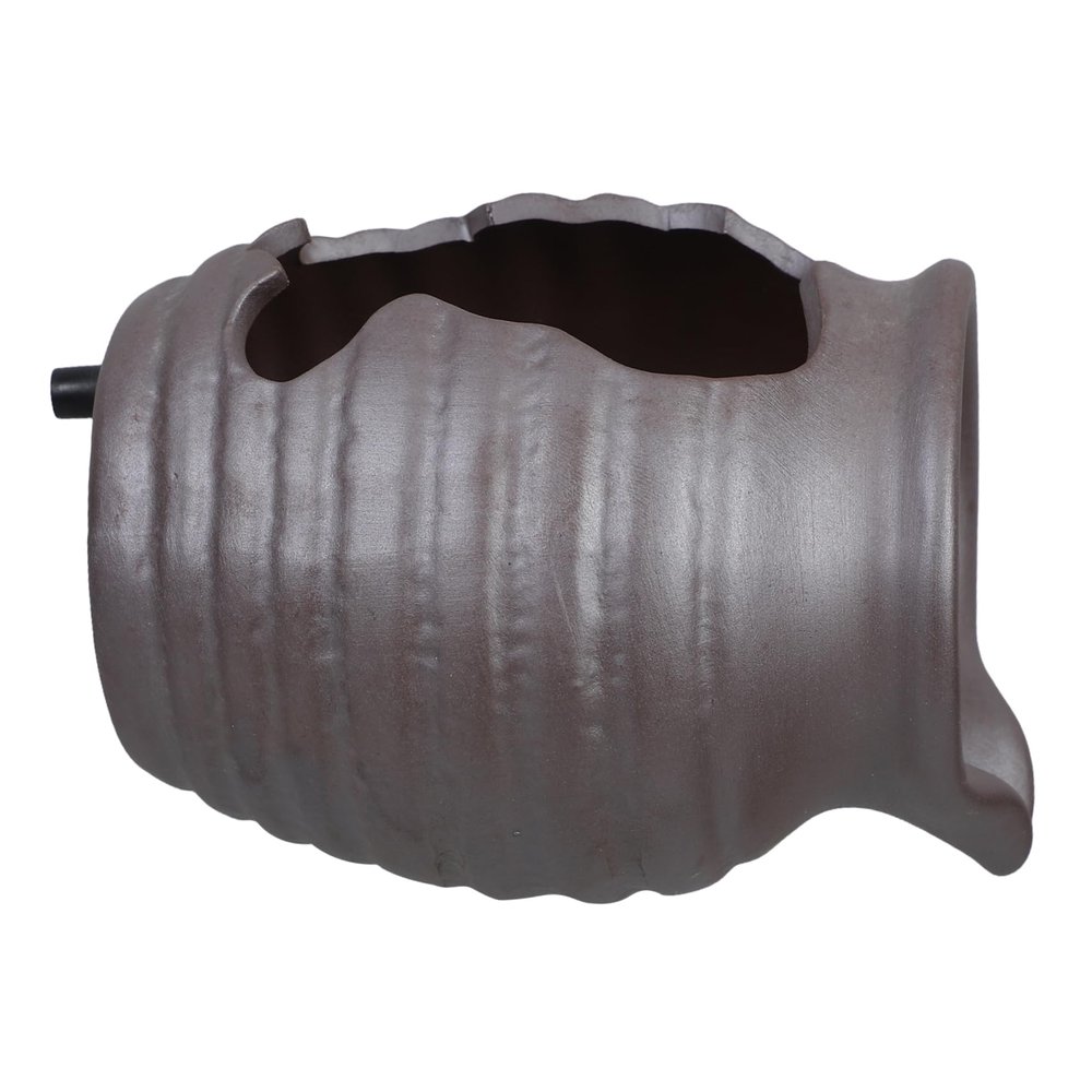 Parliky Brown Ceramic Aquarium Fountain with Water Circulation