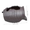 Parliky Brown Ceramic Aquarium Fountain with Water Circulation view 2