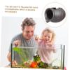 Parliky Brown Ceramic Aquarium Fountain with Water Circulation view 3
