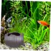 Parliky Brown Ceramic Aquarium Fountain with Water Circulation view 4
