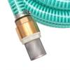 Suction Hose with Brass Connectors, 15 m, 25 mm, Green view 4