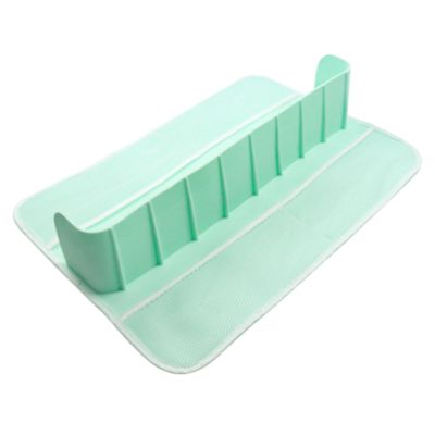 Qurygin 54 x 40 x 10 cm Silicone Bathtub Splash Guard