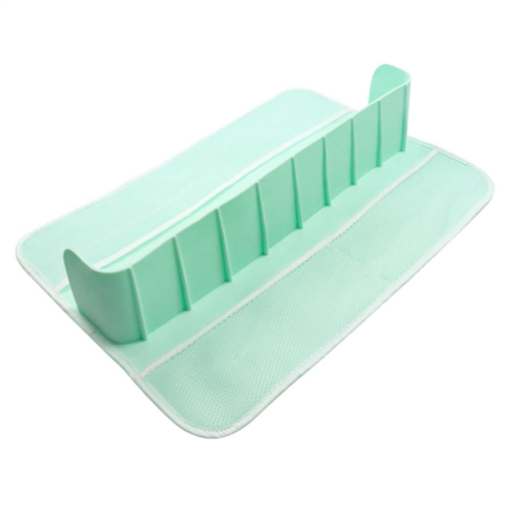 Qurygin 54 x 40 x 10 cm Silicone Bathtub Splash Guard