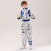 Children's Silver Astronaut Costume with Belt view 3