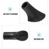 Happyyami 30-Piece PVC Replacement Tips for Trekking Poles, Crutches and Walking Canes, Black view 3