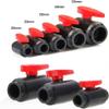 SDGBCXD 1-Piece Water Shut-Off Flow Control Valve with Red Handle, Plastic Valve (20 mm) view 2