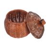 Round Retro Storage Basket with Lid for Fruit view 1