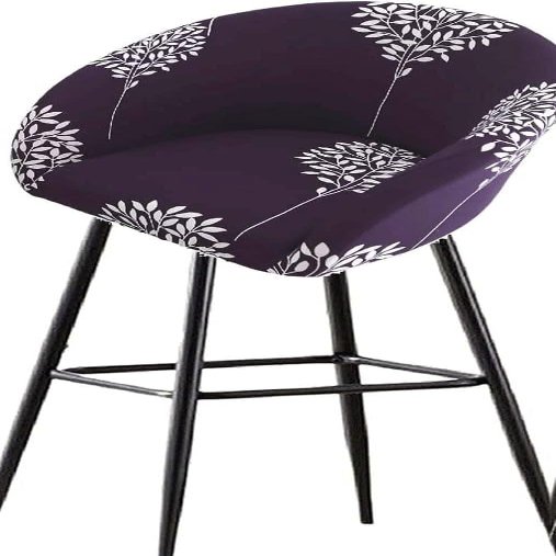 SDNAM Bar Stool Covers with Backrest, Stretch Universal Covers, 4/2/1-Piece Set (H17, 1 PC)