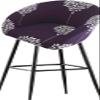 SDNAM Bar Stool Covers with Backrest, Stretch Universal Covers, 4/2/1-Piece Set (H17, 1 PC) view 1