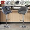 SDNAM Stretch Bar Stool Covers, 4/2/1-Piece Set, Washable (H24, 1 PC) view 4