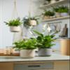 Soendgen Vienna Ceramic Planter, Silk Gray, 21 cm Diameter, 19 cm High, 8.22 L view 2