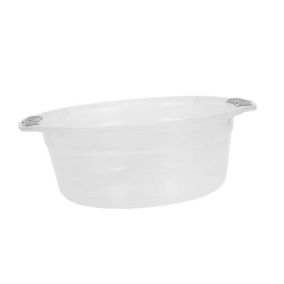 FRCOLOR Round PP Plastic Wash Basin, Large Capacity