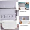 FRCOLOR Round PP Plastic Wash Basin, Large Capacity view 3