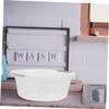 FRCOLOR Round PP Plastic Wash Basin, Large Capacity view 4